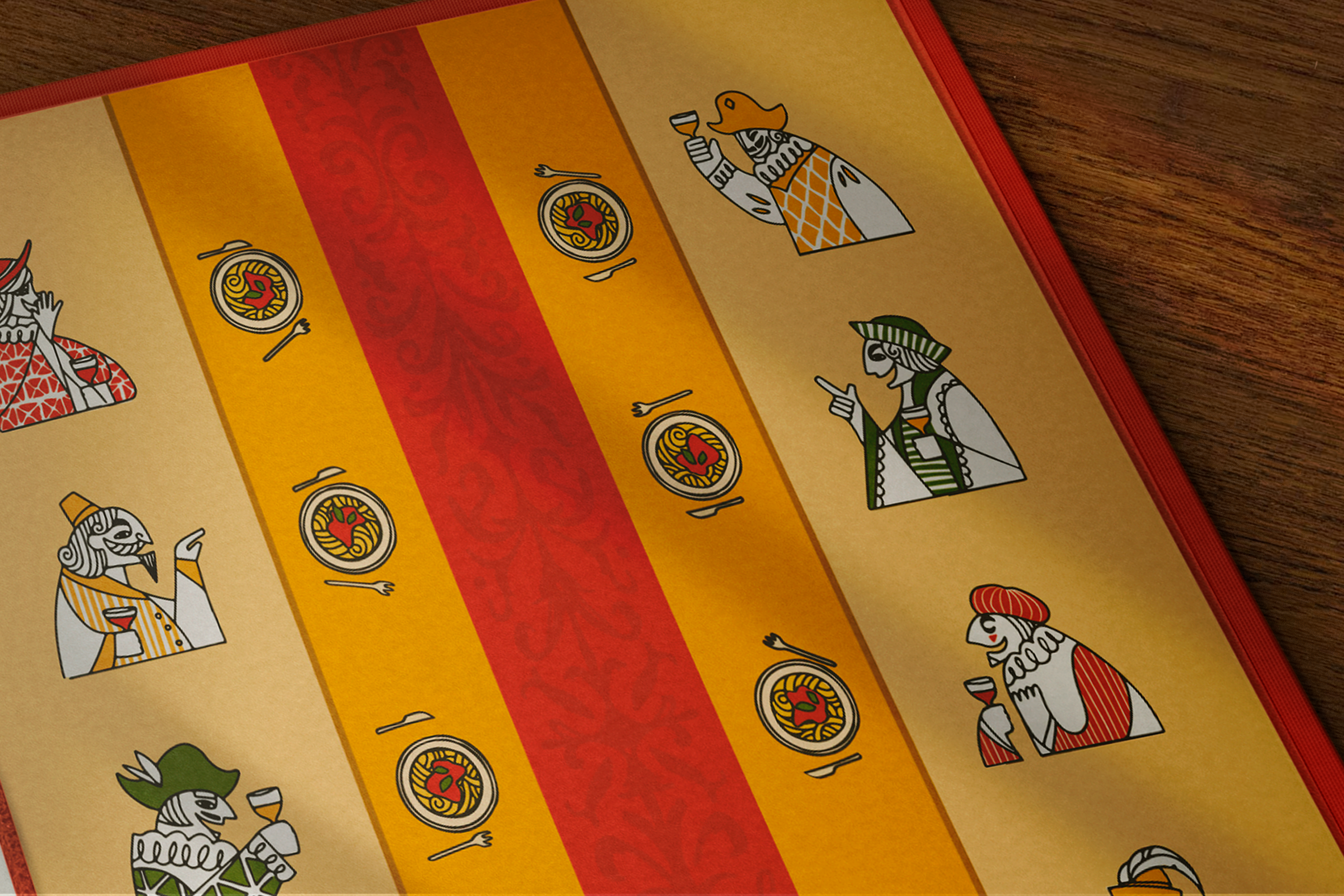 La Compagnia branding project hover effect